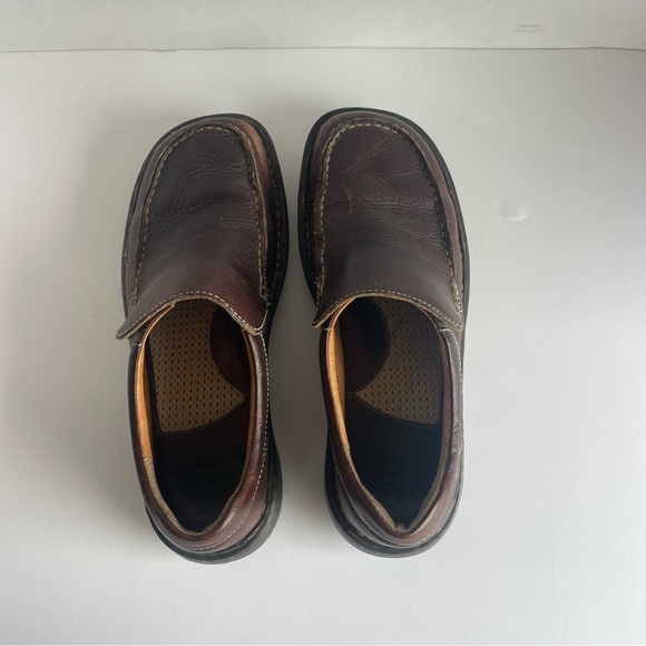Born M6179 Men's Brown Leather Slip-On Shoes Size 10 - Picture 5 of 14
